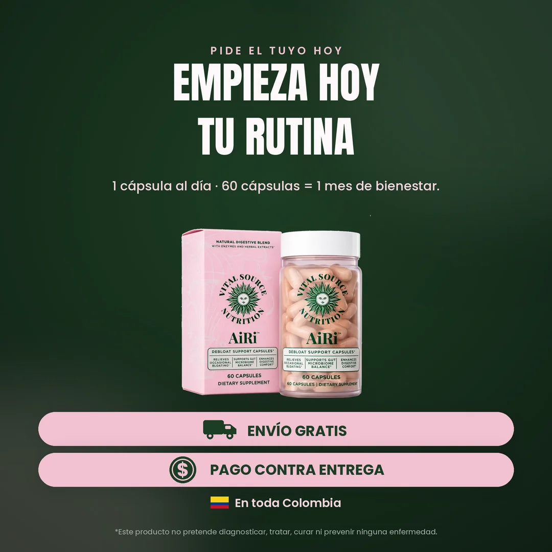 DILE ADIOS A LA HINCHAZÓN CON AIRI + EBOOK DE ALIMENTACIÓN GRATIS