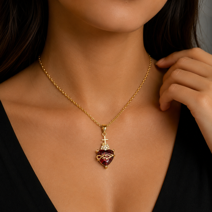 COLLAR DEL SAGRADO CORAZON DE JESÚS + ENVÍO GRATIS