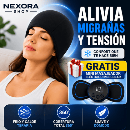 Nexora IceRelax y masajeador portátil gratis, Dile adios al Estrés y Dolores de cabeza