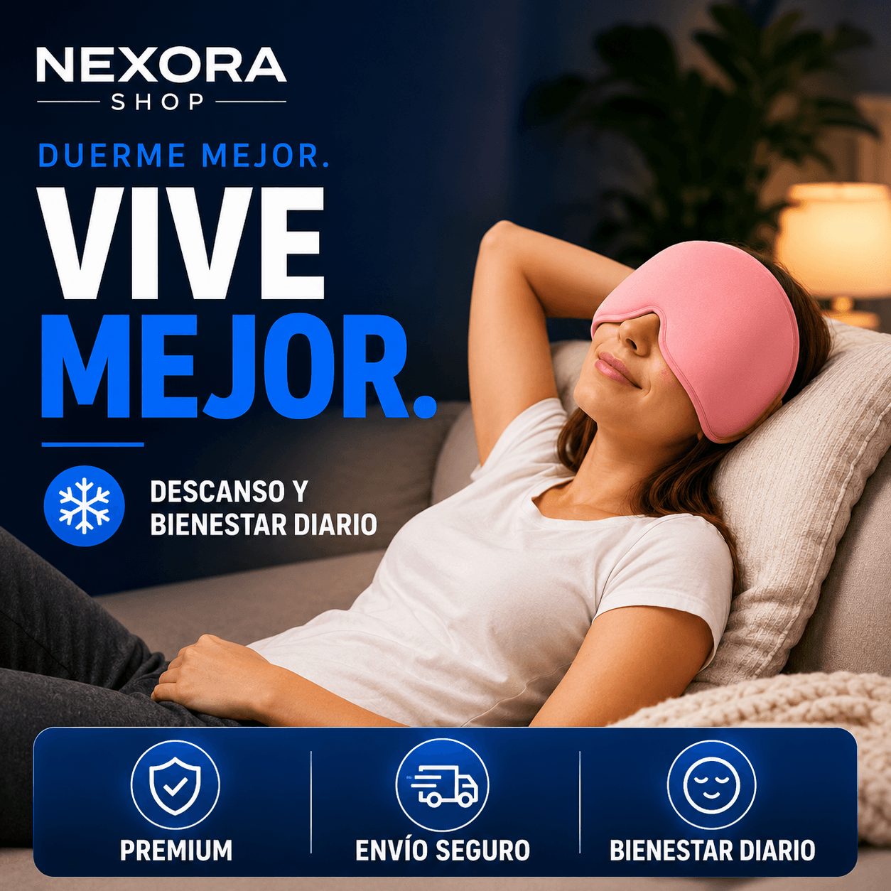 Nexora IceRelax y masajeador portátil gratis, Dile adios al Estrés y Dolores de cabeza