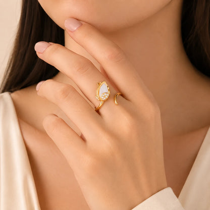 ANILLO TULIPAN  + ENVÍO GRATIS