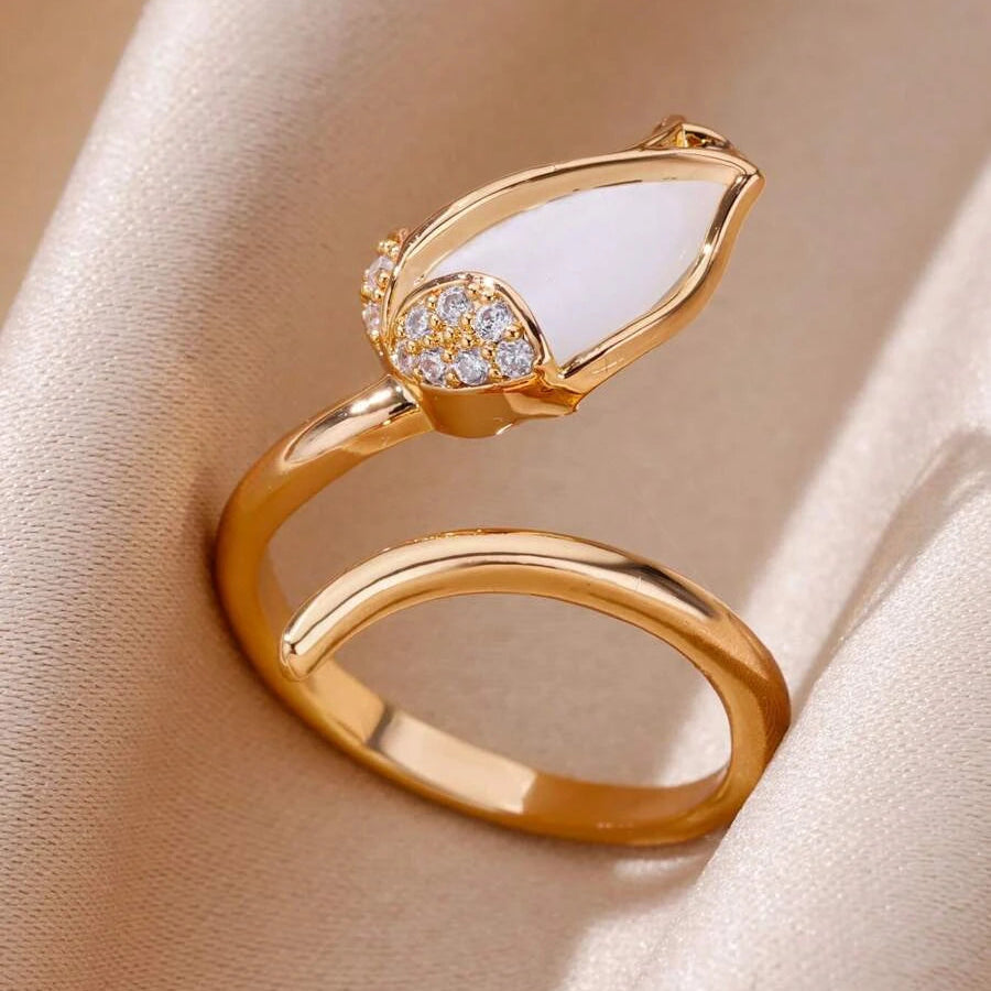 ANILLO TULIPAN  + ENVÍO GRATIS